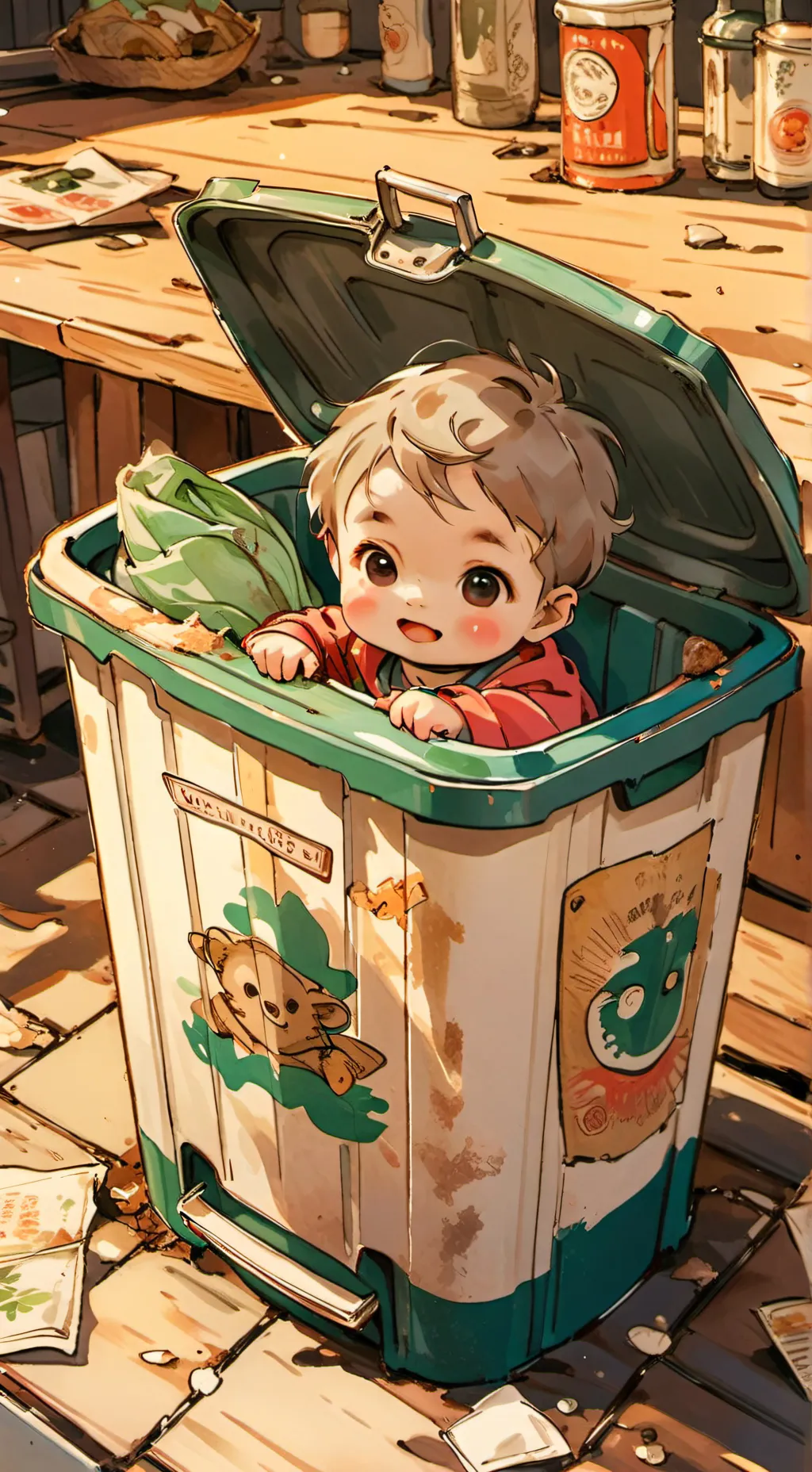 ai character: Oliver background