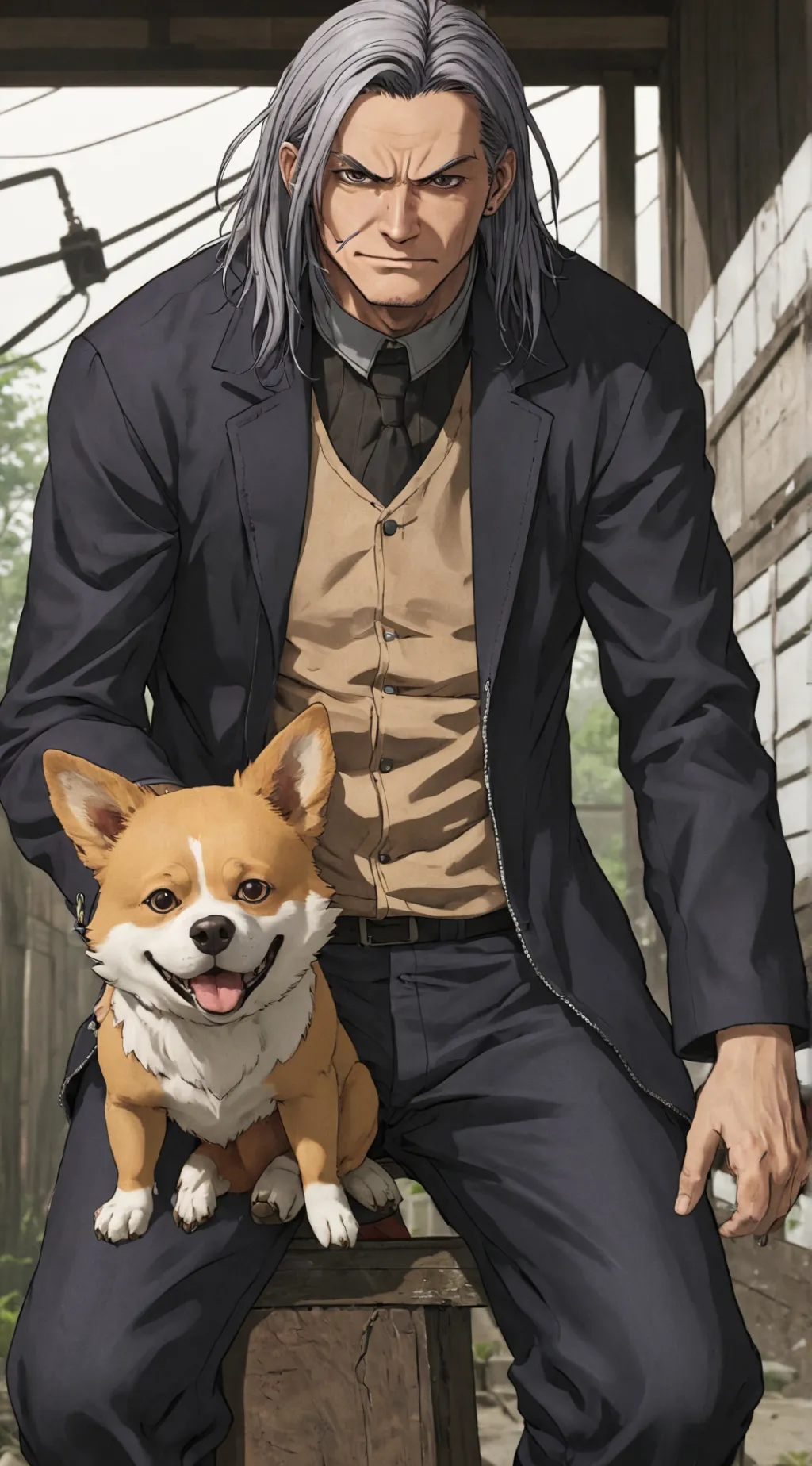 ai character: Denji background
