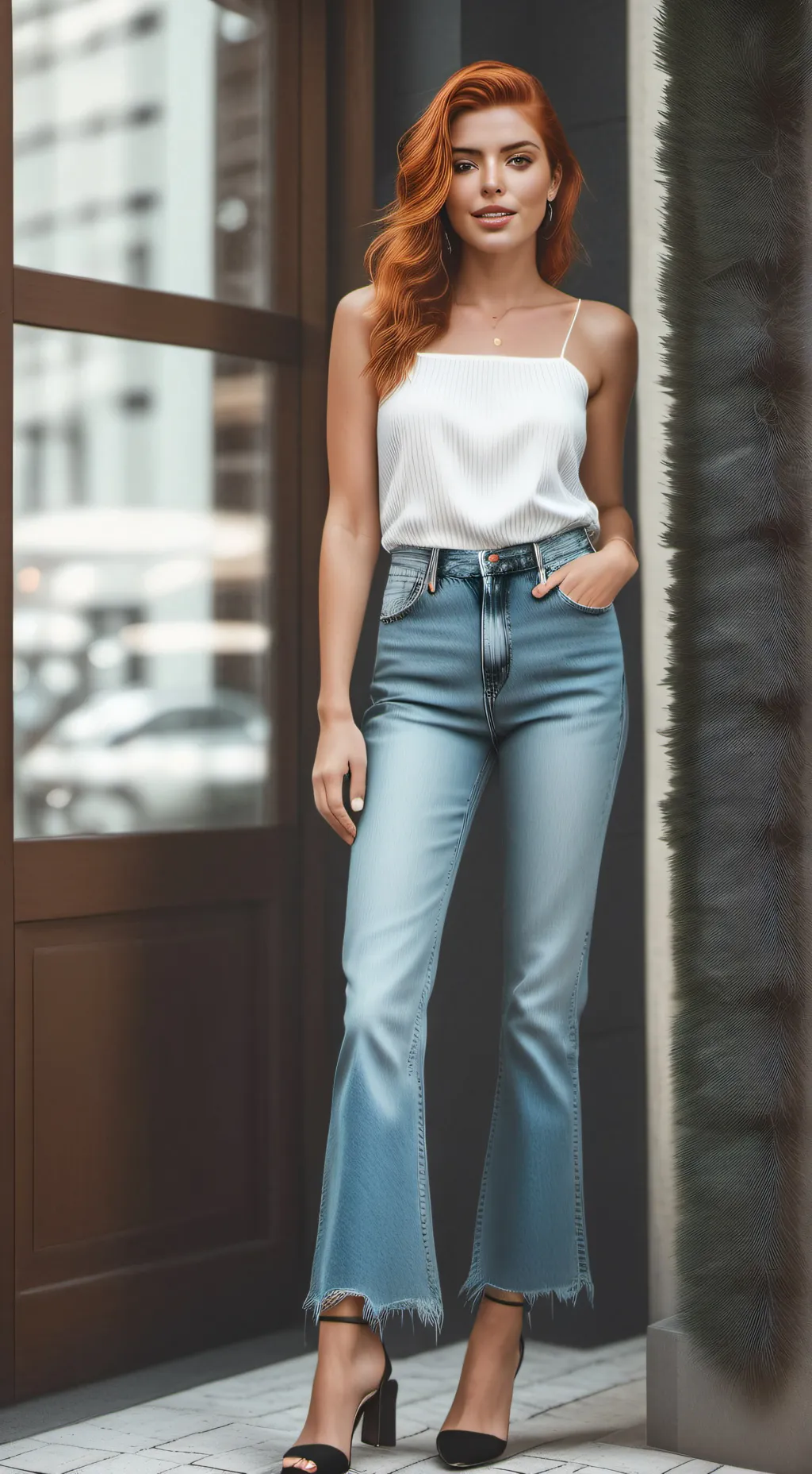 ai character: Rhea Priest  background