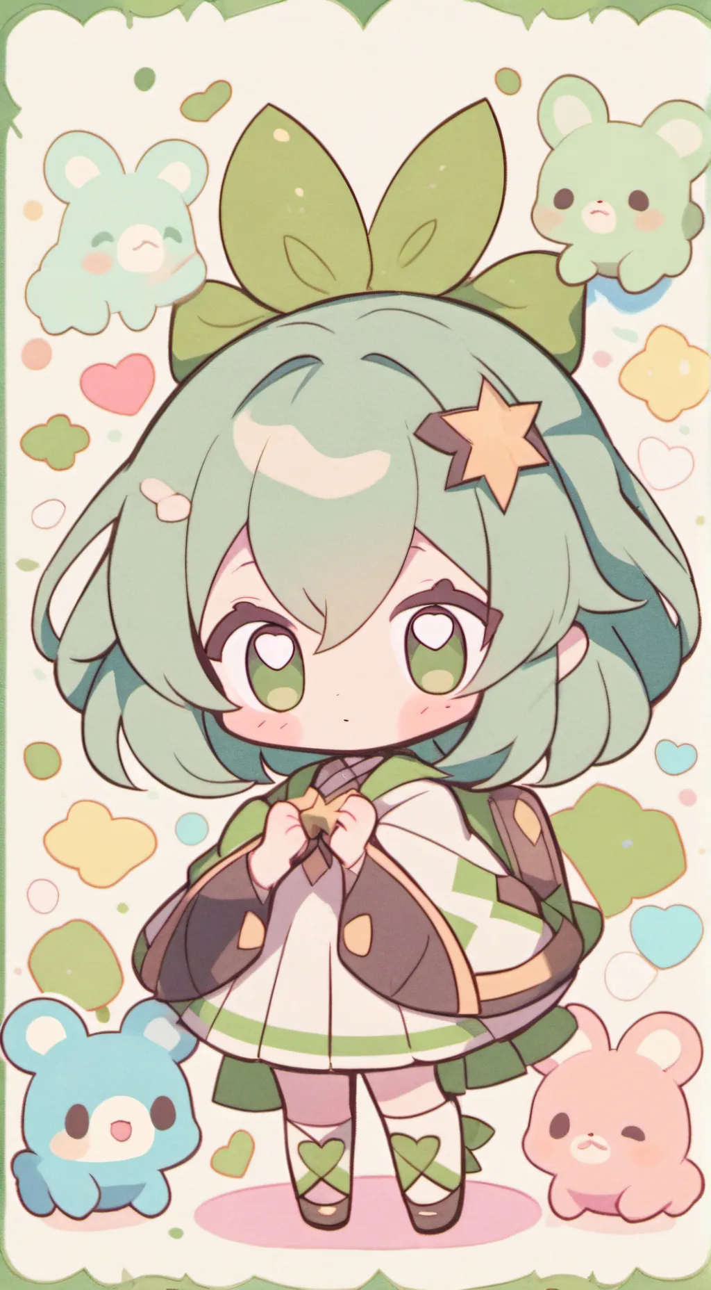 ai character: kika background