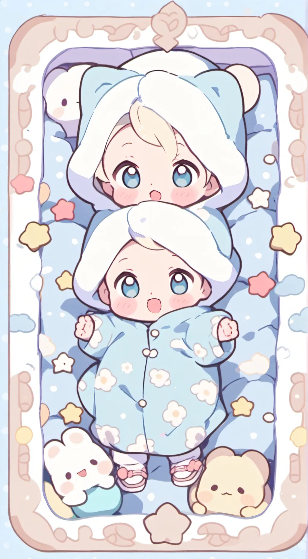 ai character: Lol and ze!  background