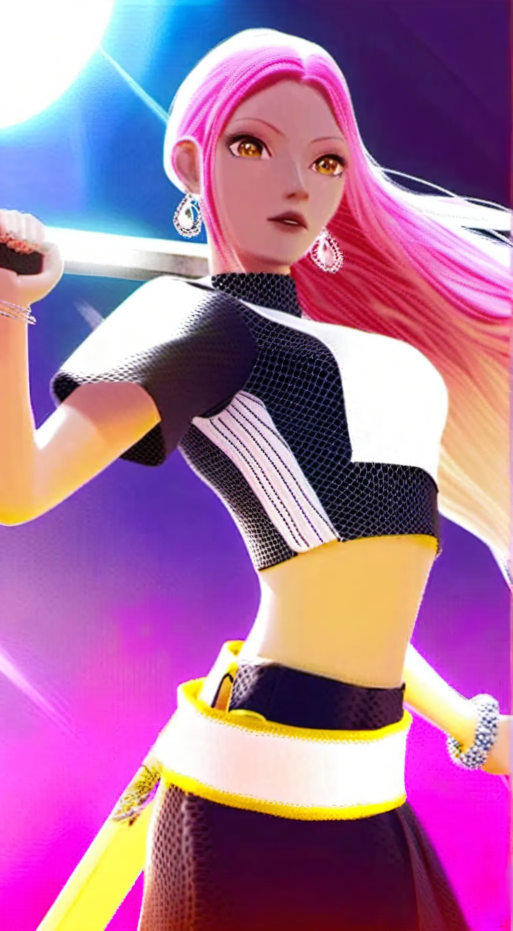 ai character: Mira  background