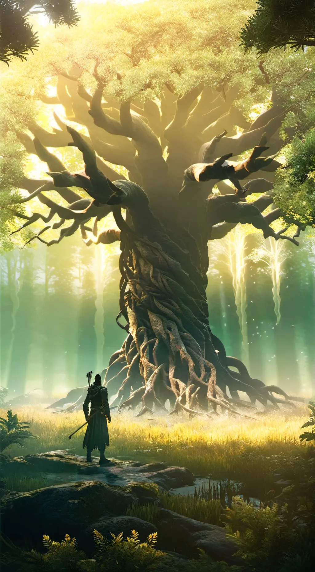 ai character: Elden Ring background