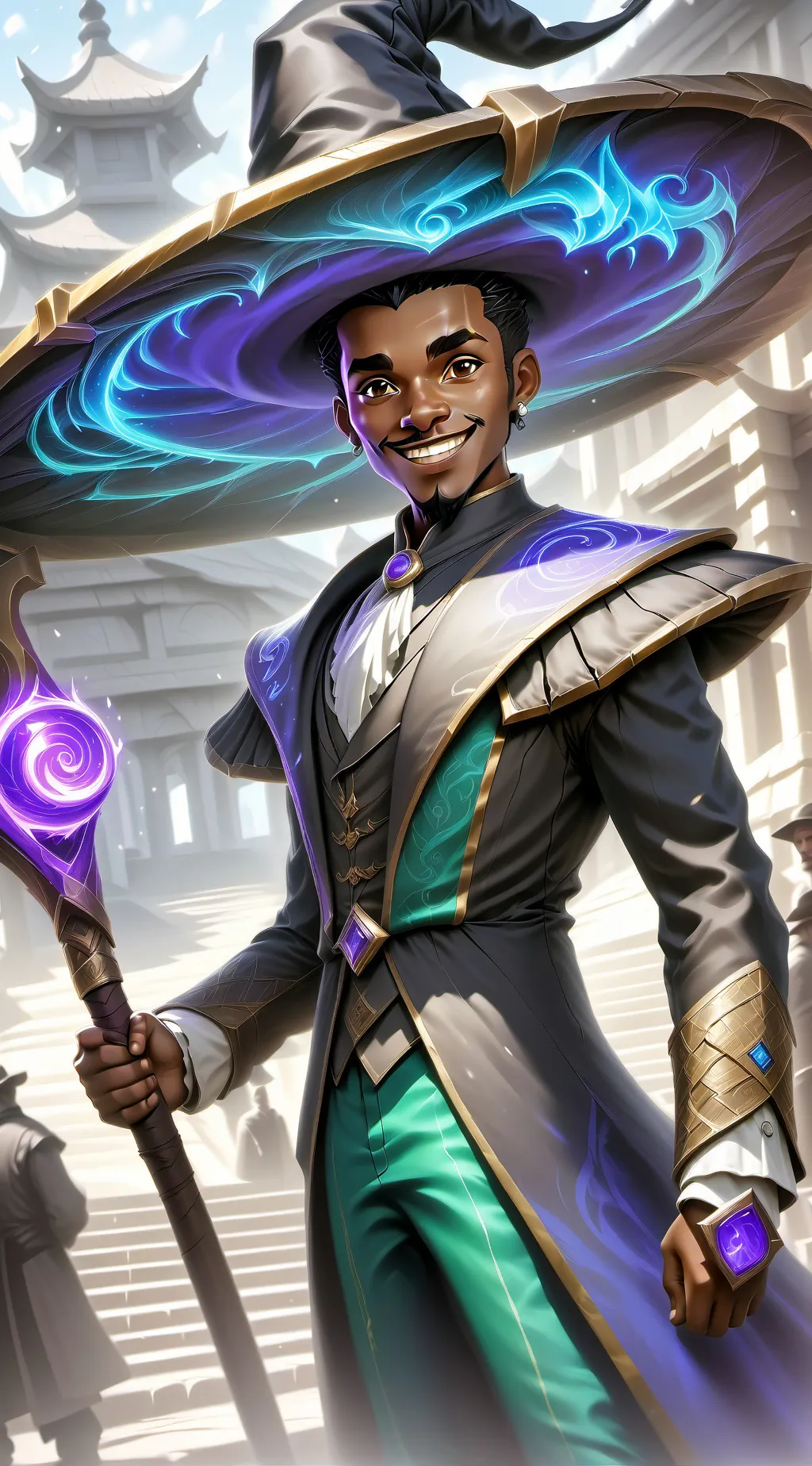 ai character: Jack Konga background