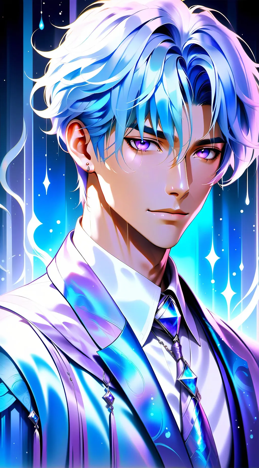 ai character: Leon background