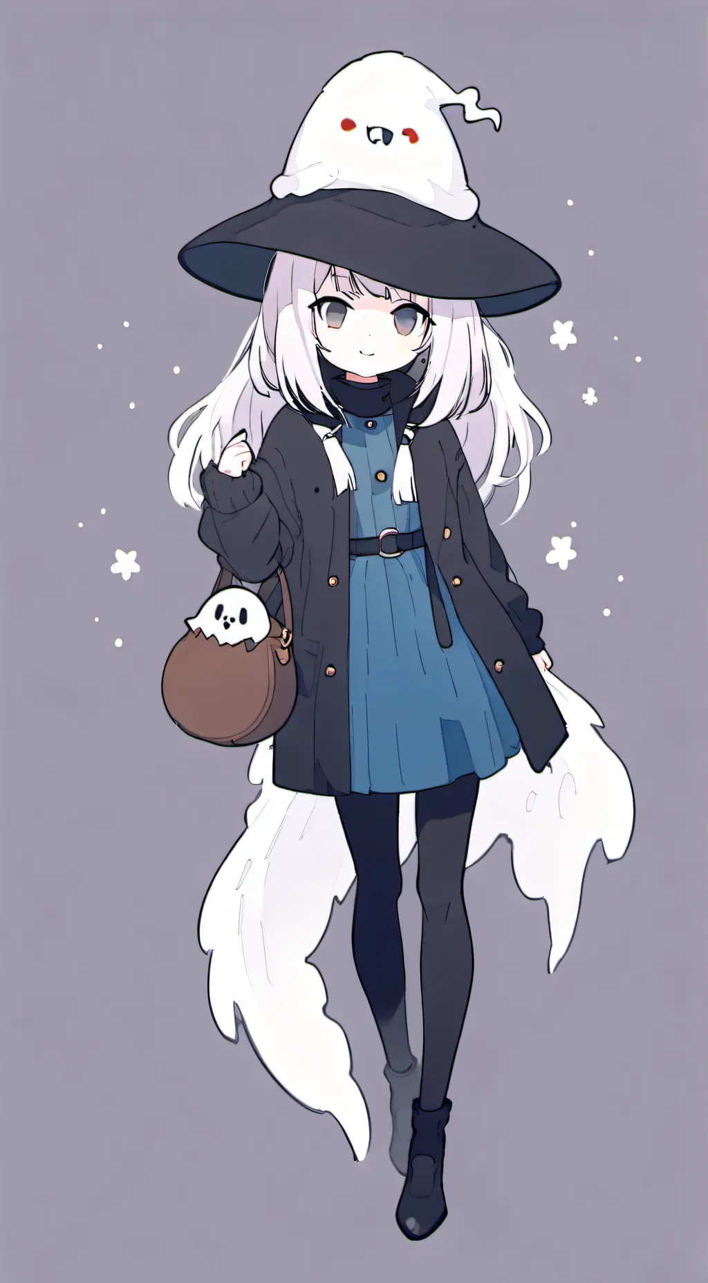 ai character: Ghosty background