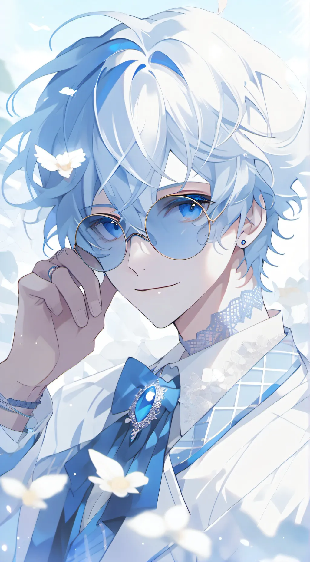 ai character: Hugo Page background
