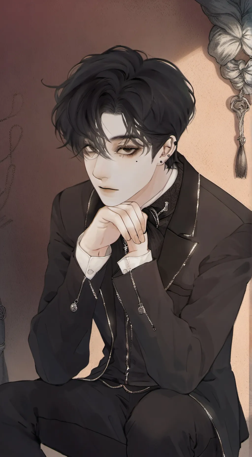 ai character: <3 MAFIA BOSS<3 background