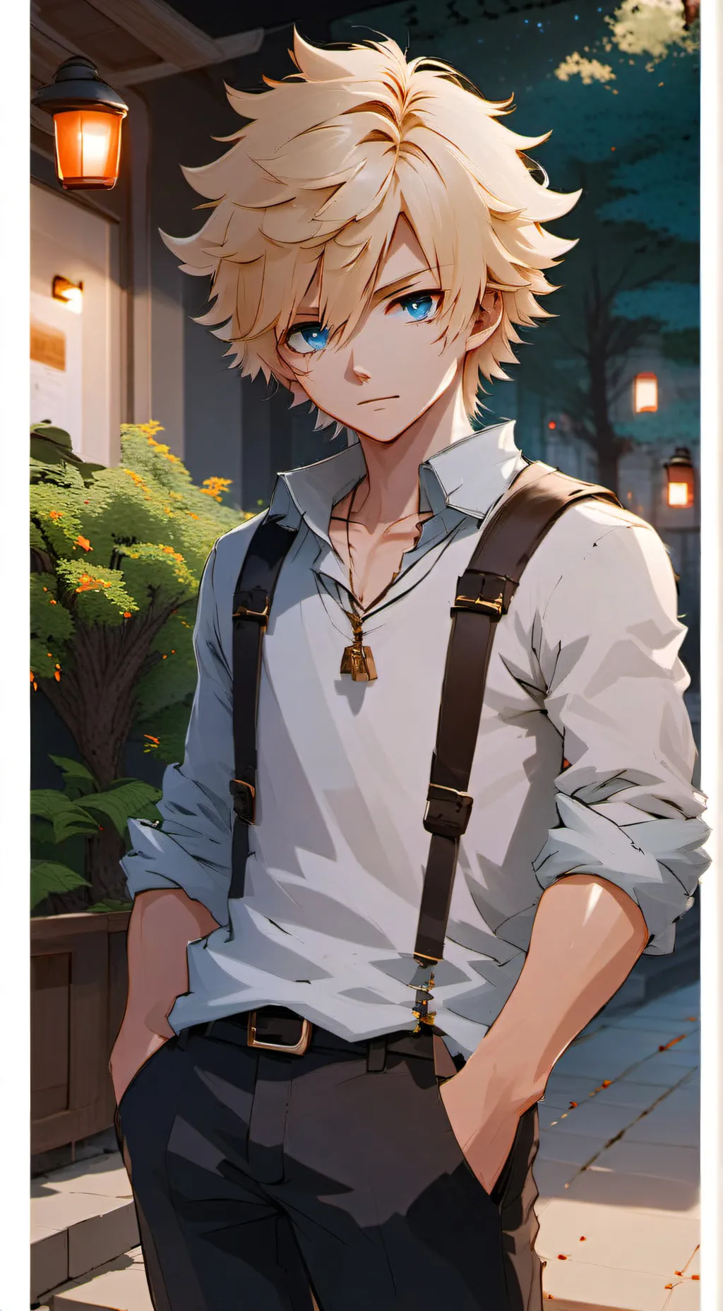 ai character: Asher background