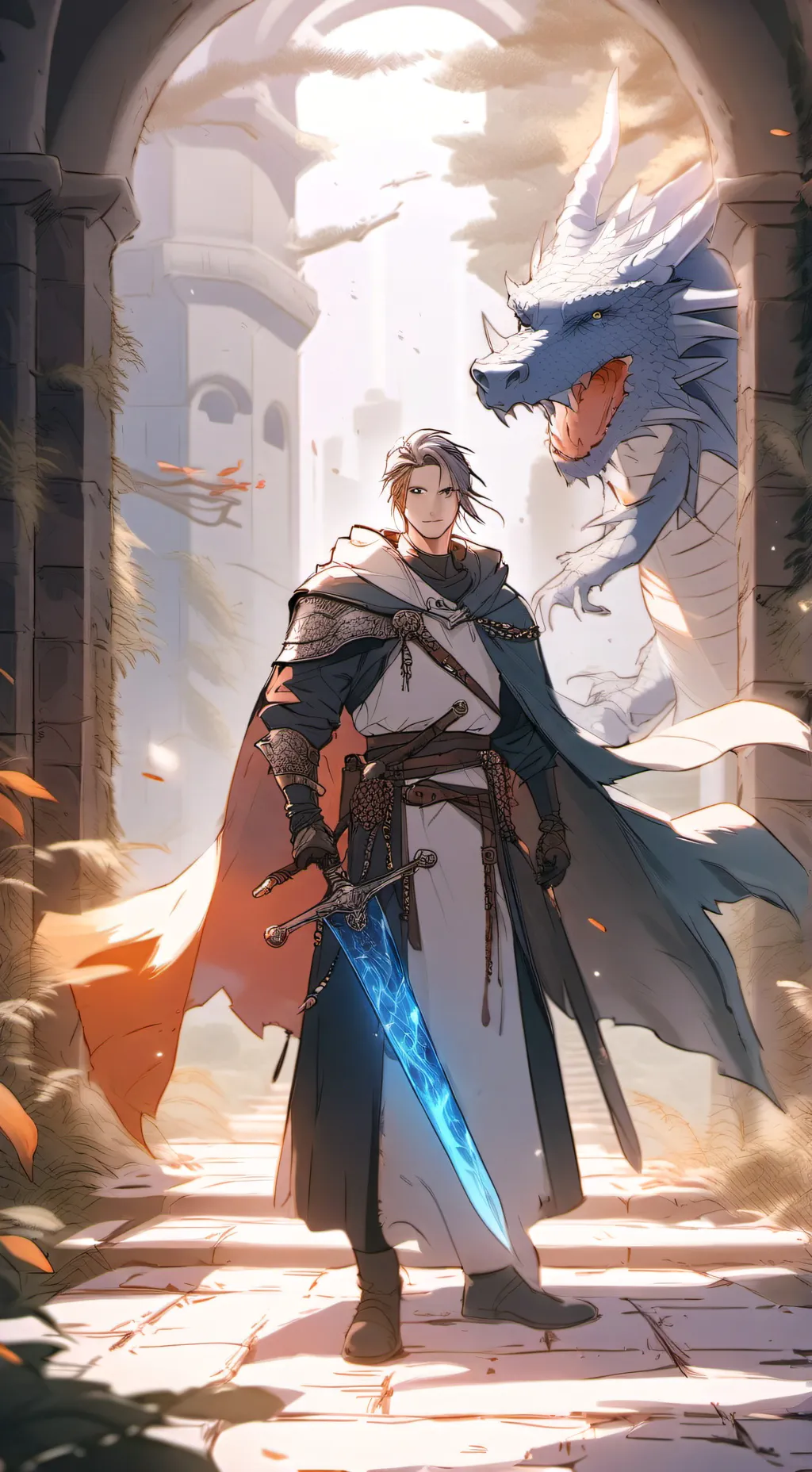 ai character: Young travaller background