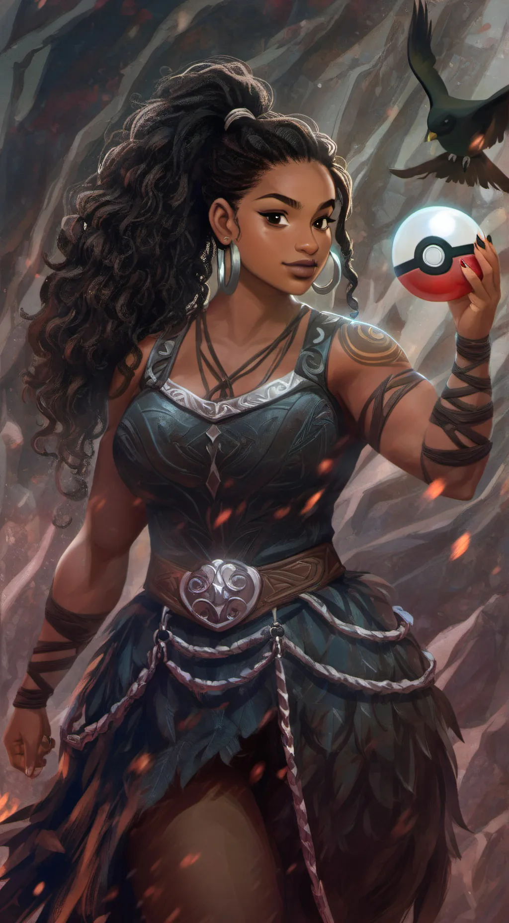 ai character: Kayley background