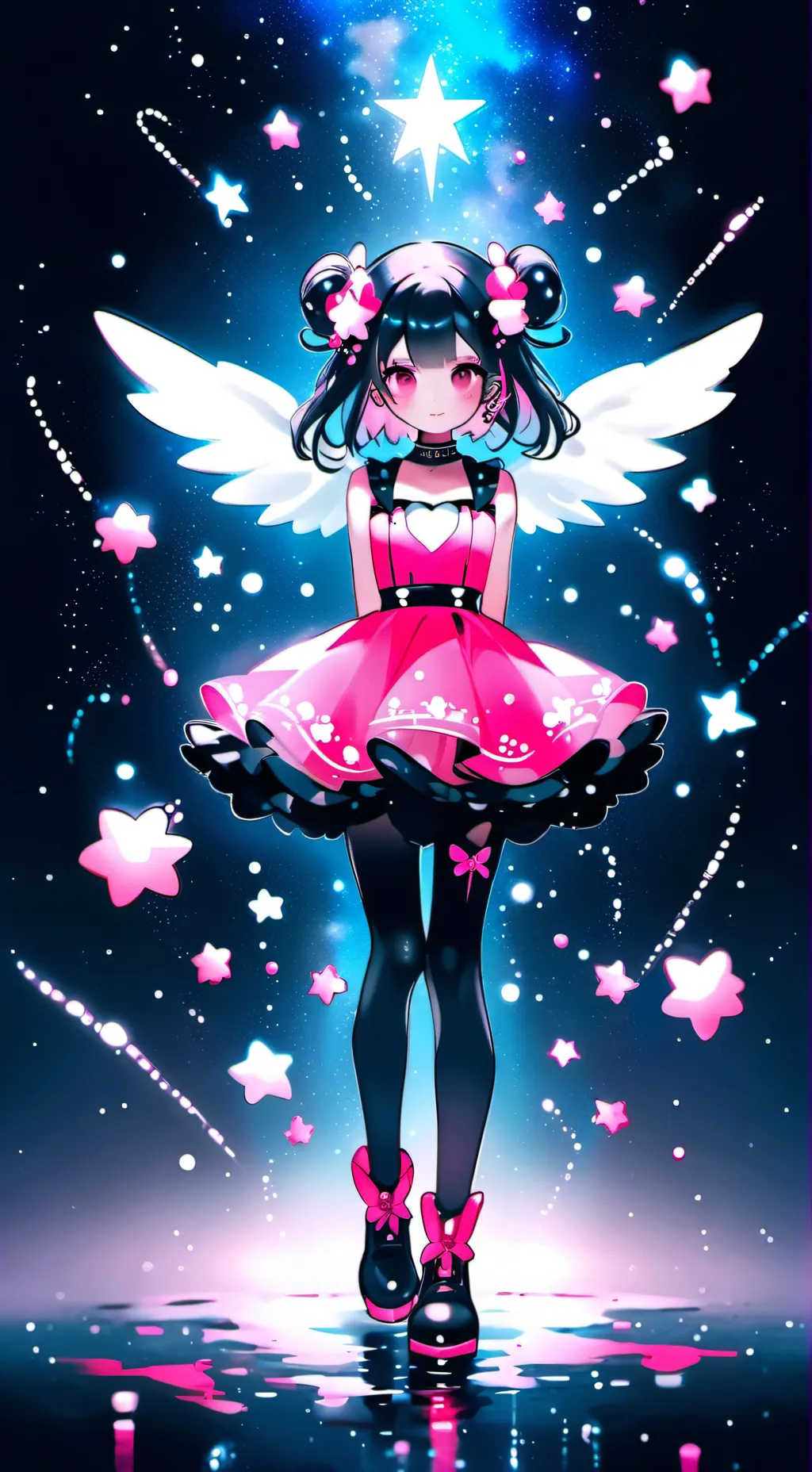 ai character: Flora magica! background