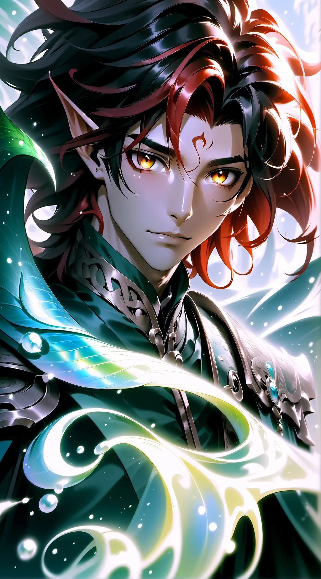 ai character: Meyra Glow background