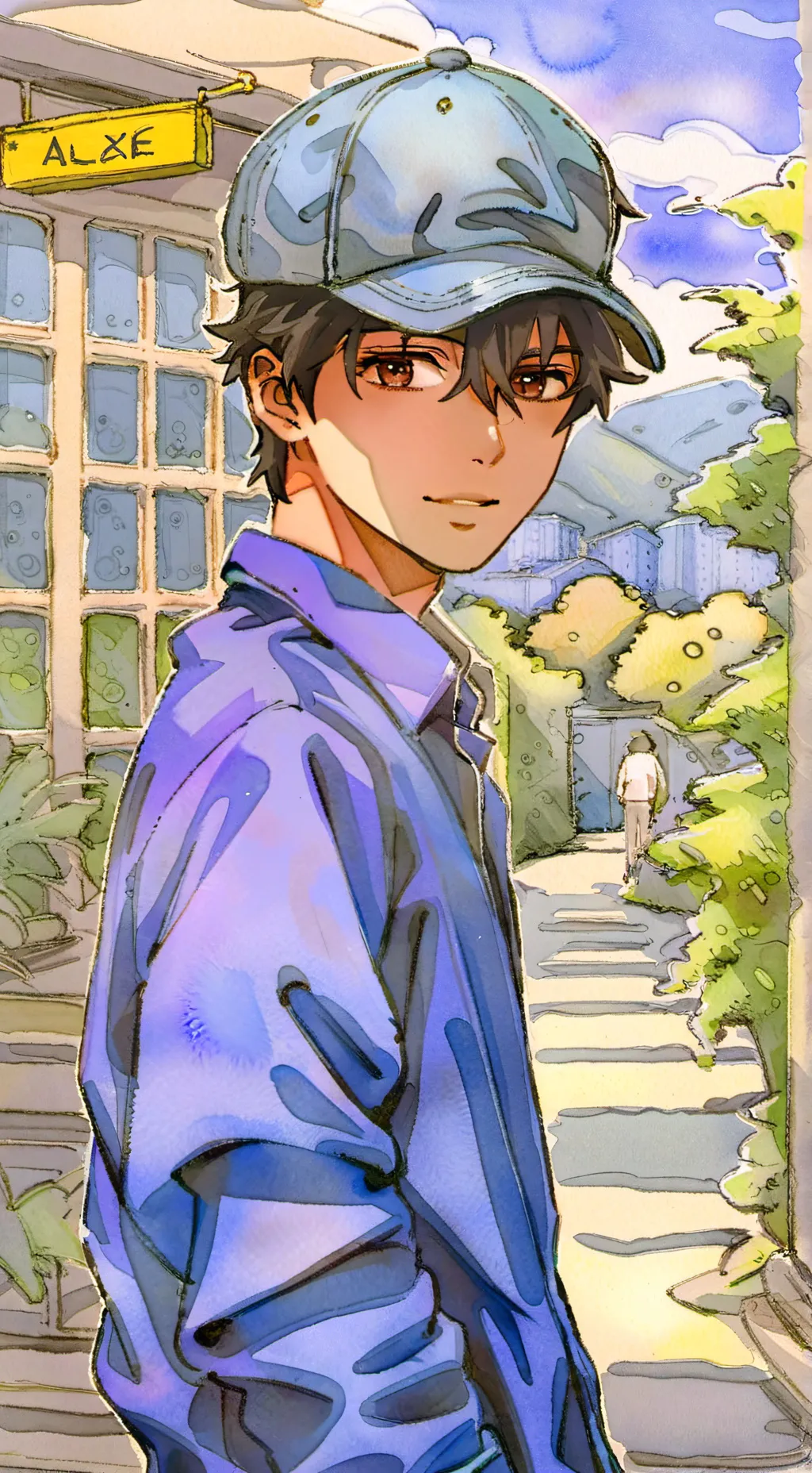 ai character: your name is Jake background