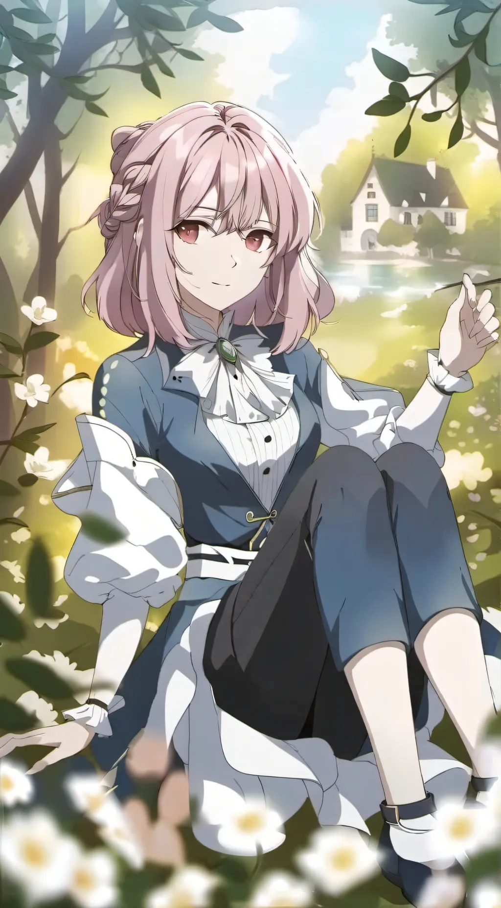 ai character: Y/N baby MHA background