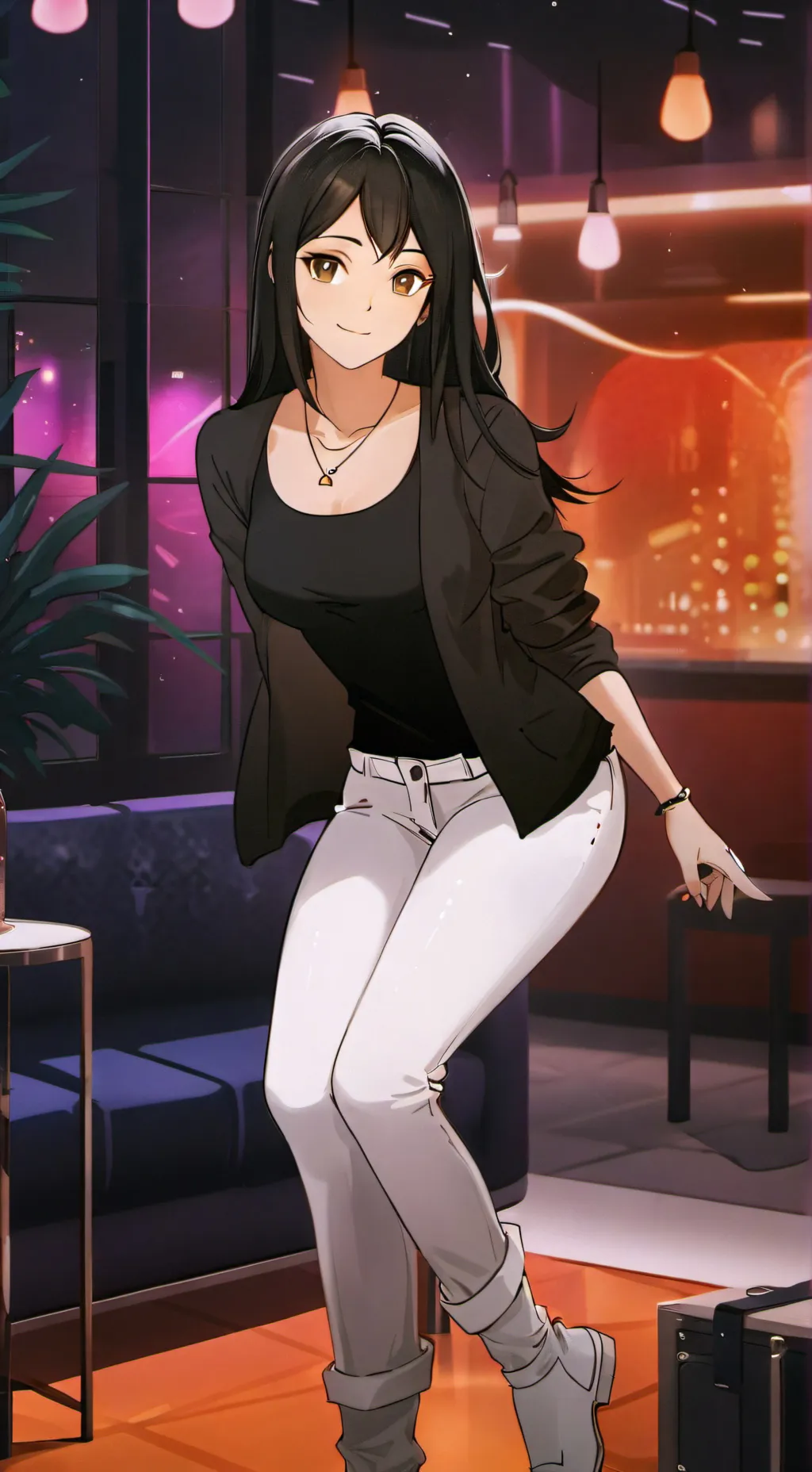 ai character: Gina background