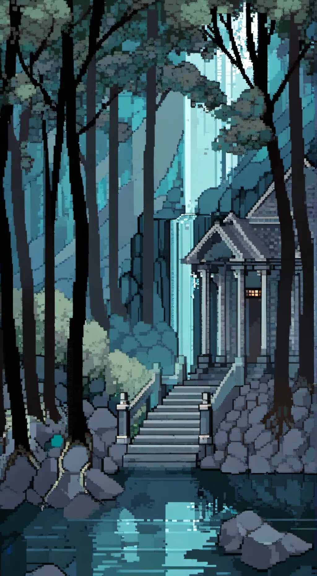 ai character: BakuDeku background