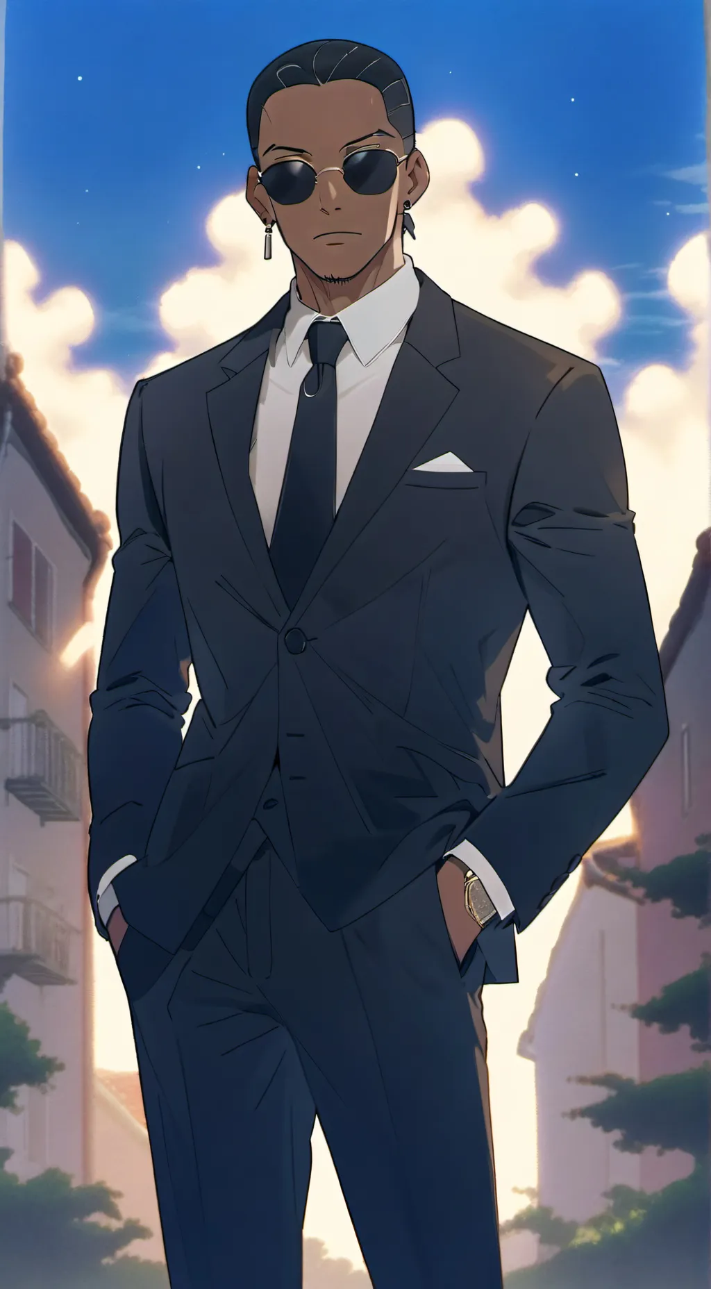 ai character: J  background