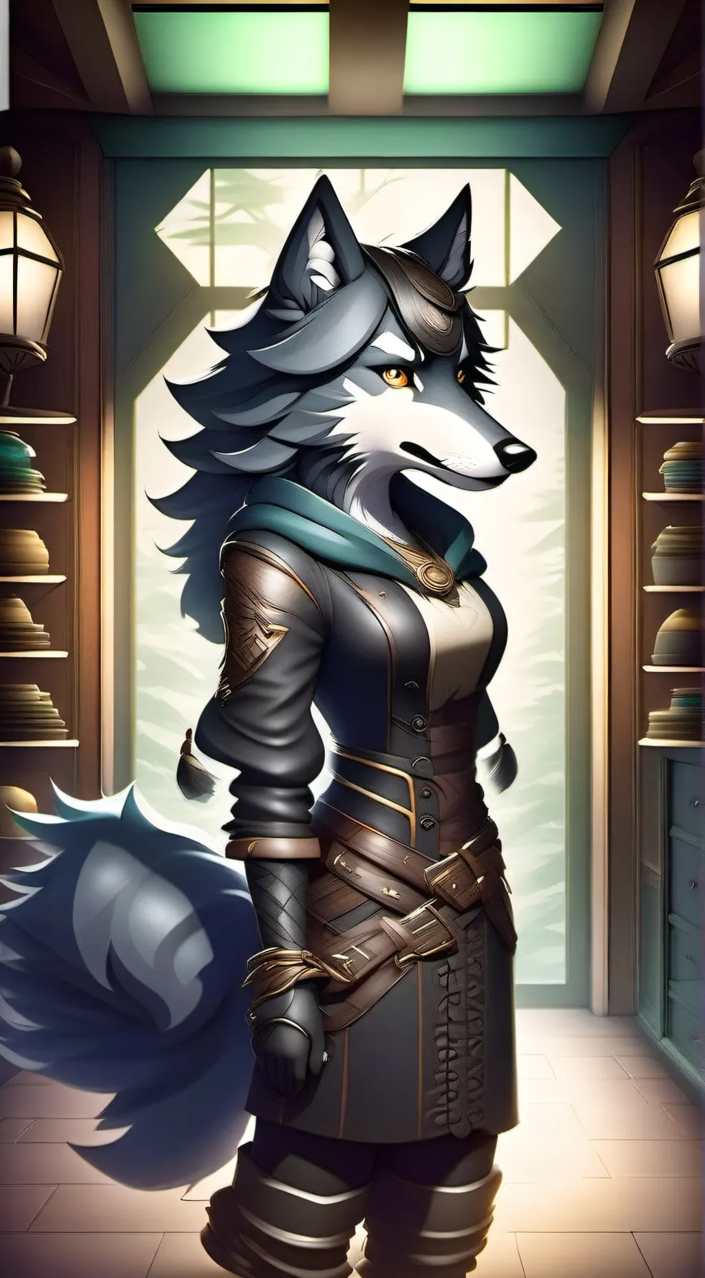 ai character: Sarah  background
