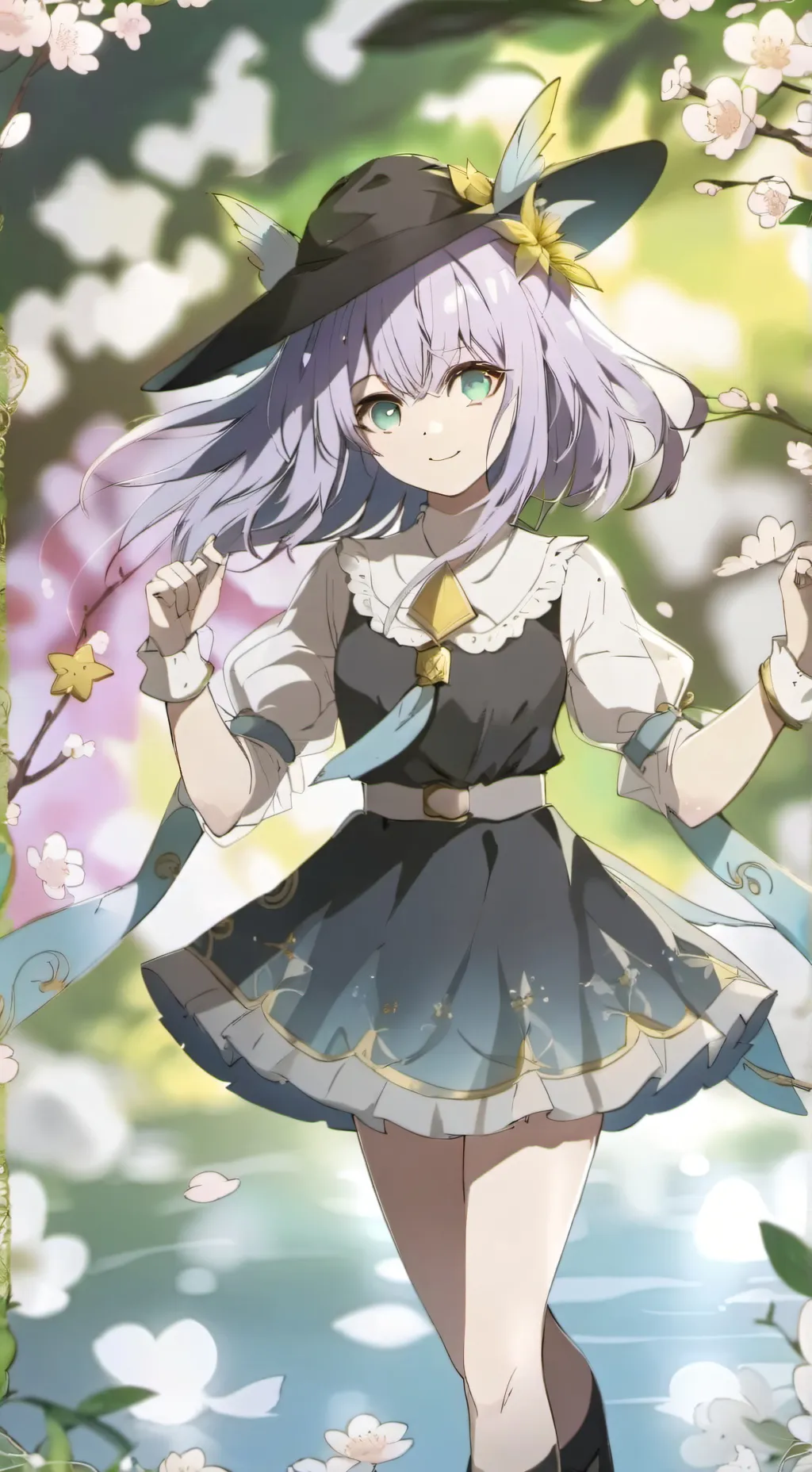 ai character: aoi x inosuke  background