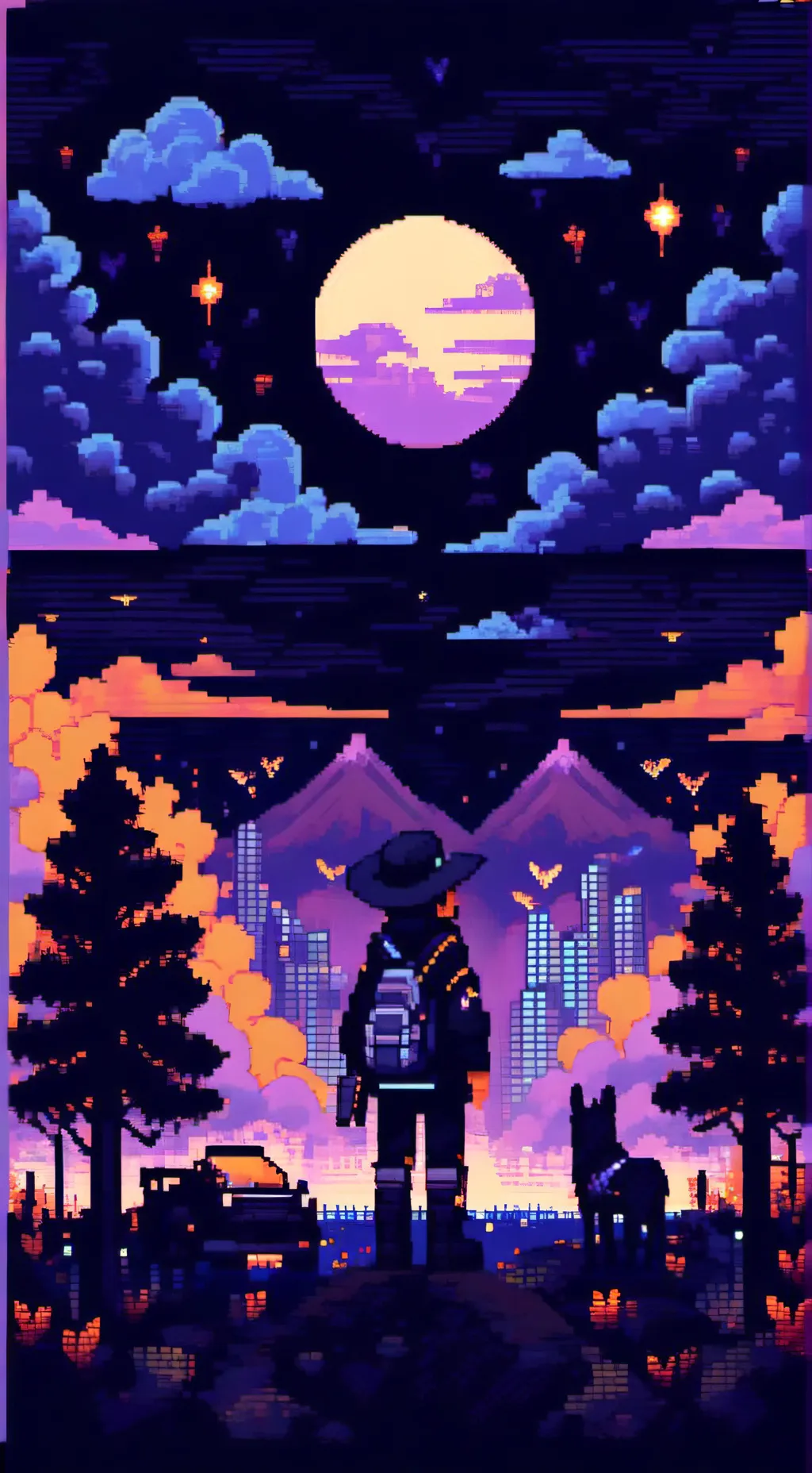 ai character: sus xdemon  background