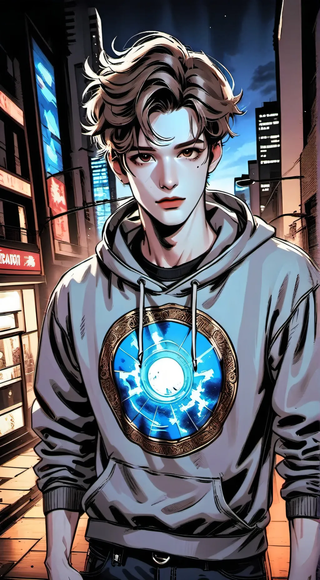 ai character: Noah background