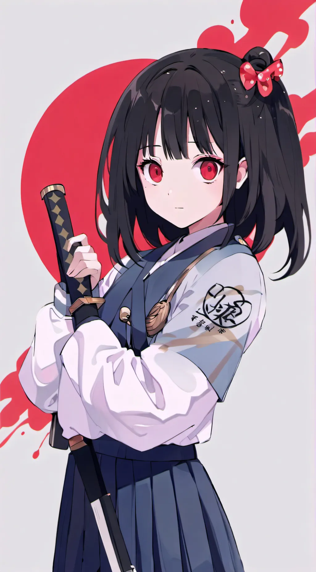 ai character: Demon Slayer  background