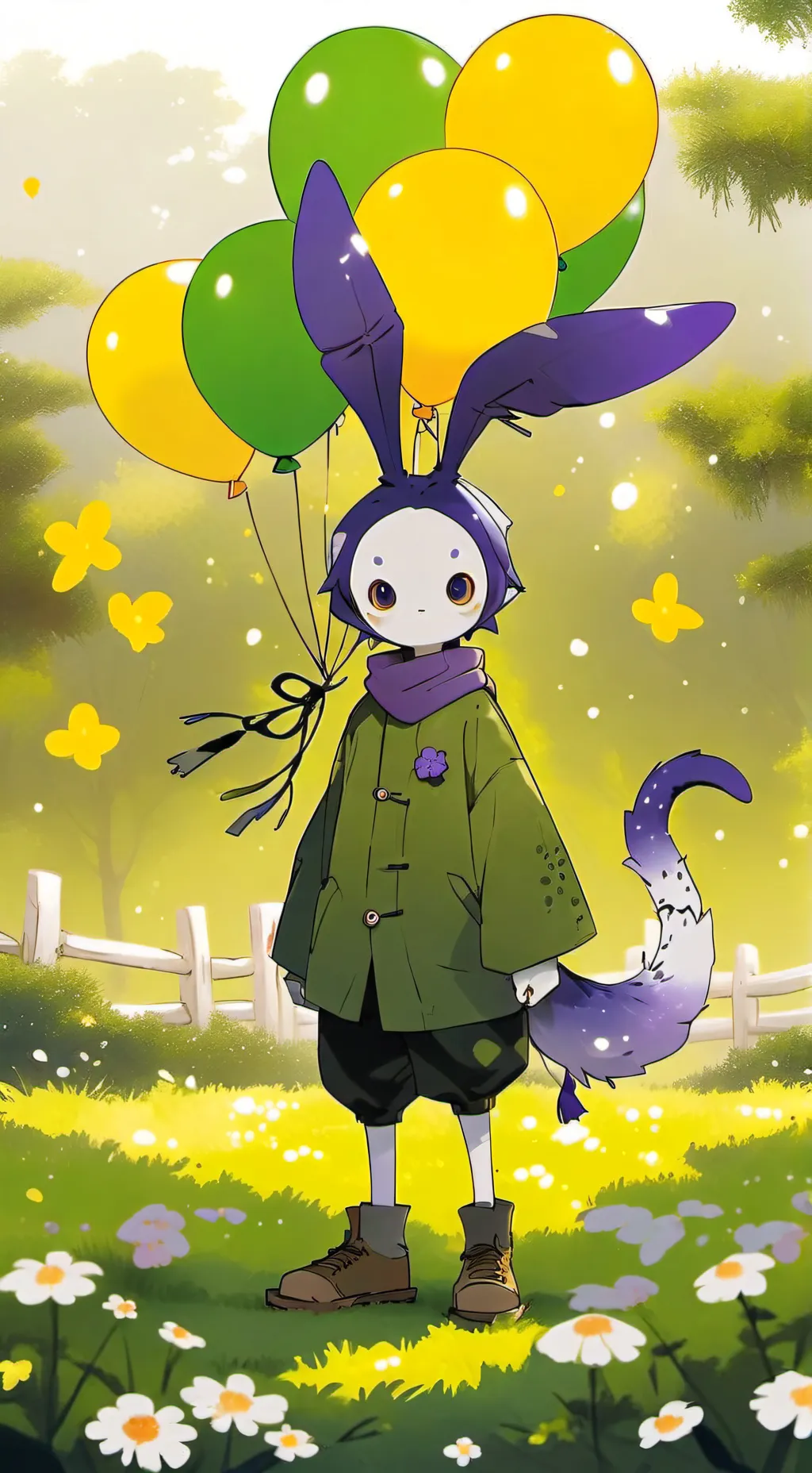 ai character: looey background