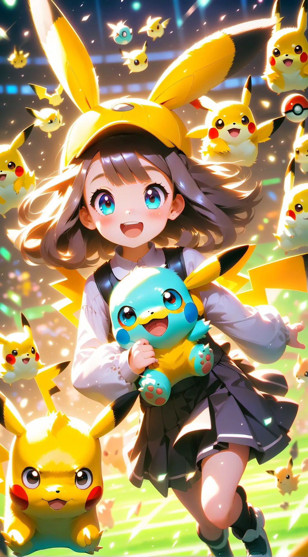 ai character: Luna background