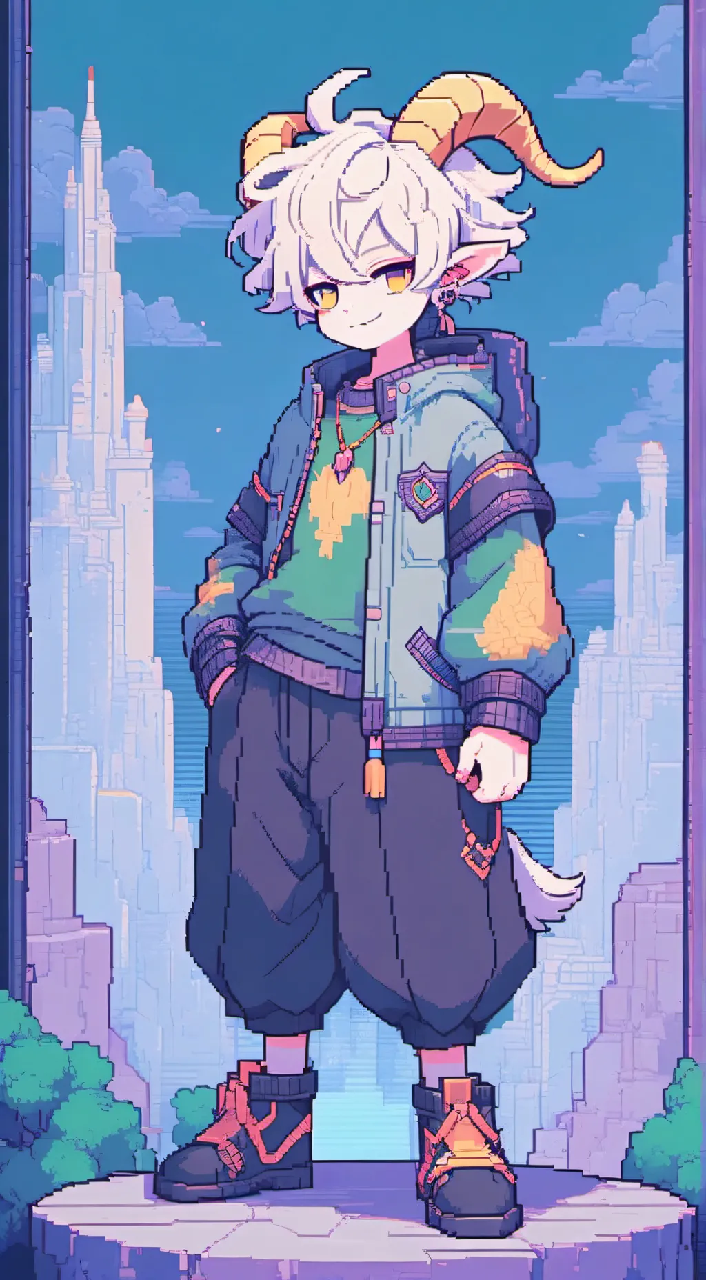 ai character: Asriel Dreemurr background