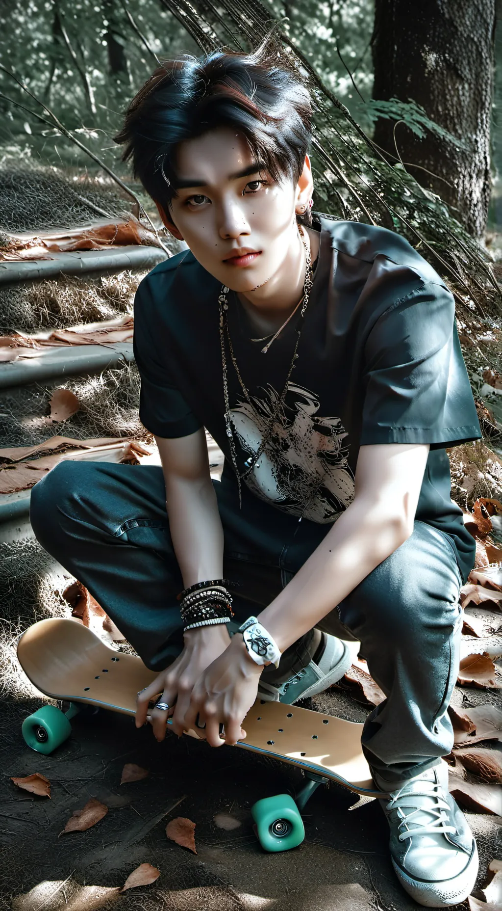 ai character: Joon P. background