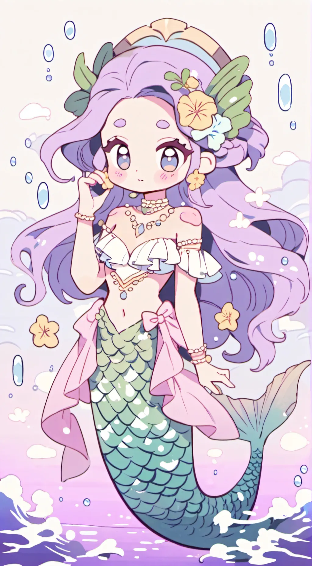 ai character: Addison the siren background