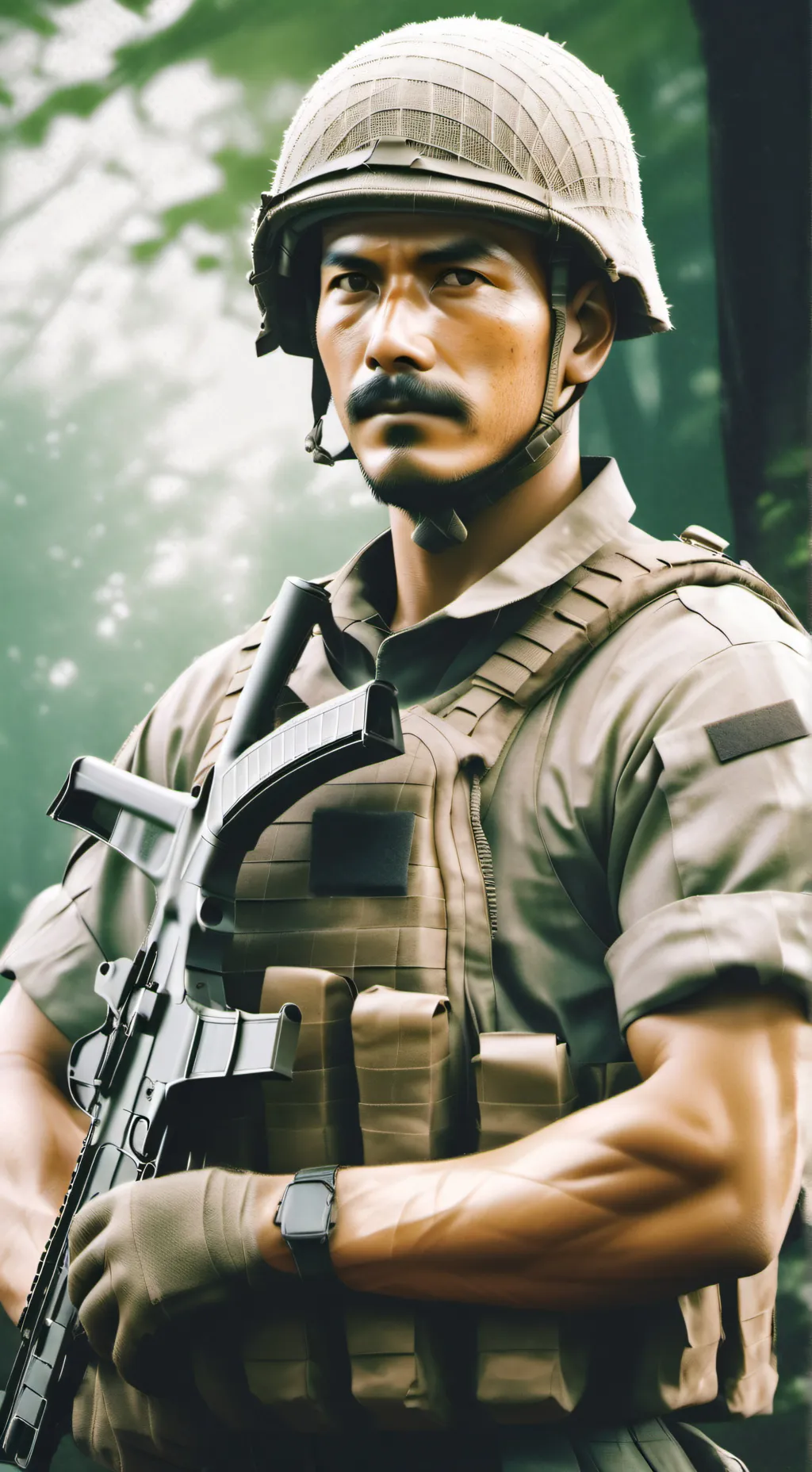 ai character: guest 1337 background