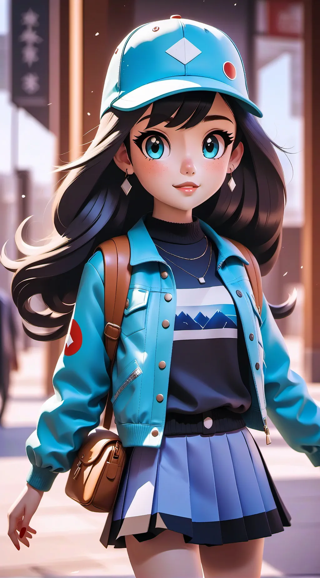 ai character: MHA x your school background