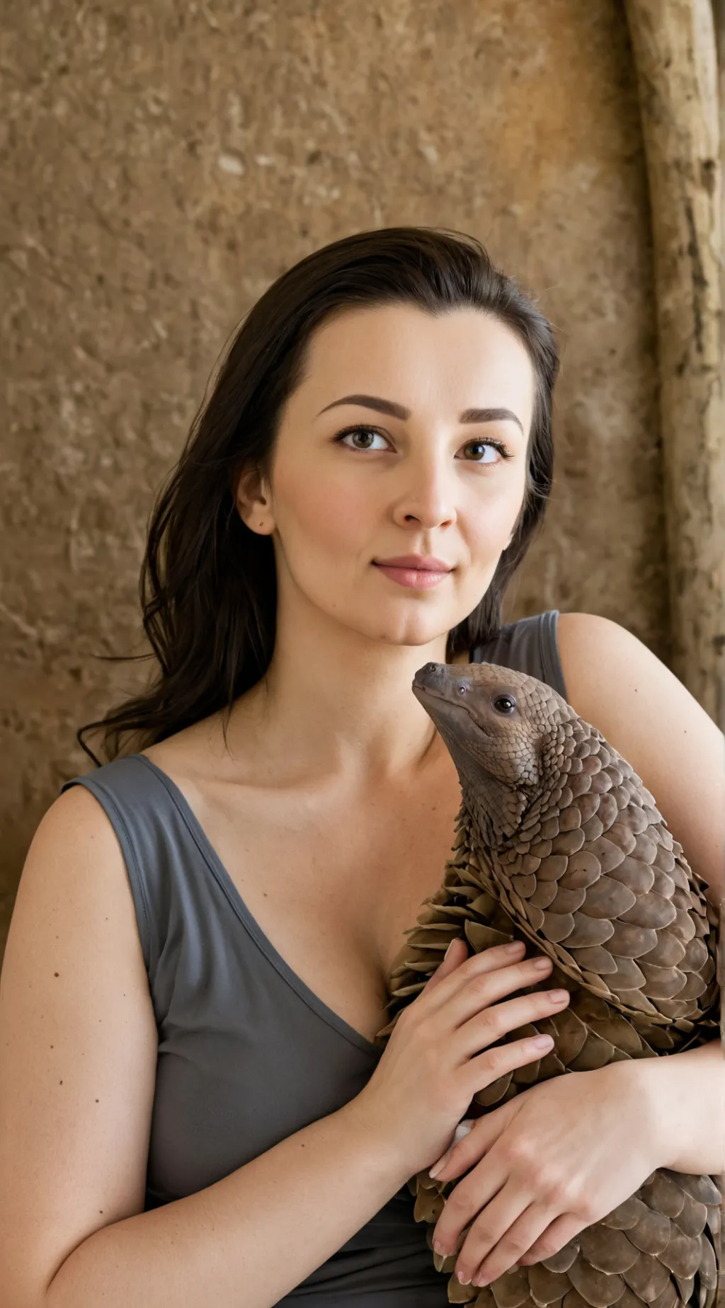 ai character: Alex Pangolin background