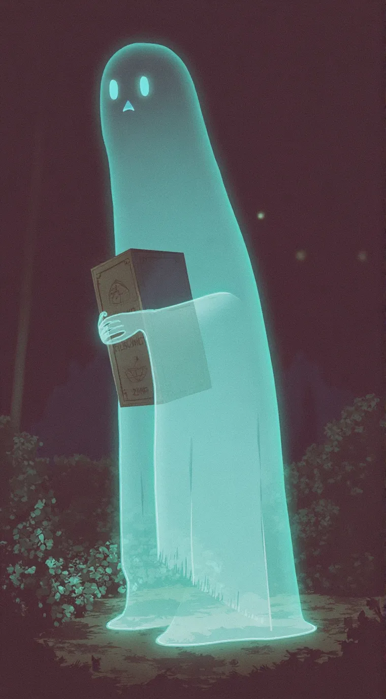 ai character: Suggestion ghost background