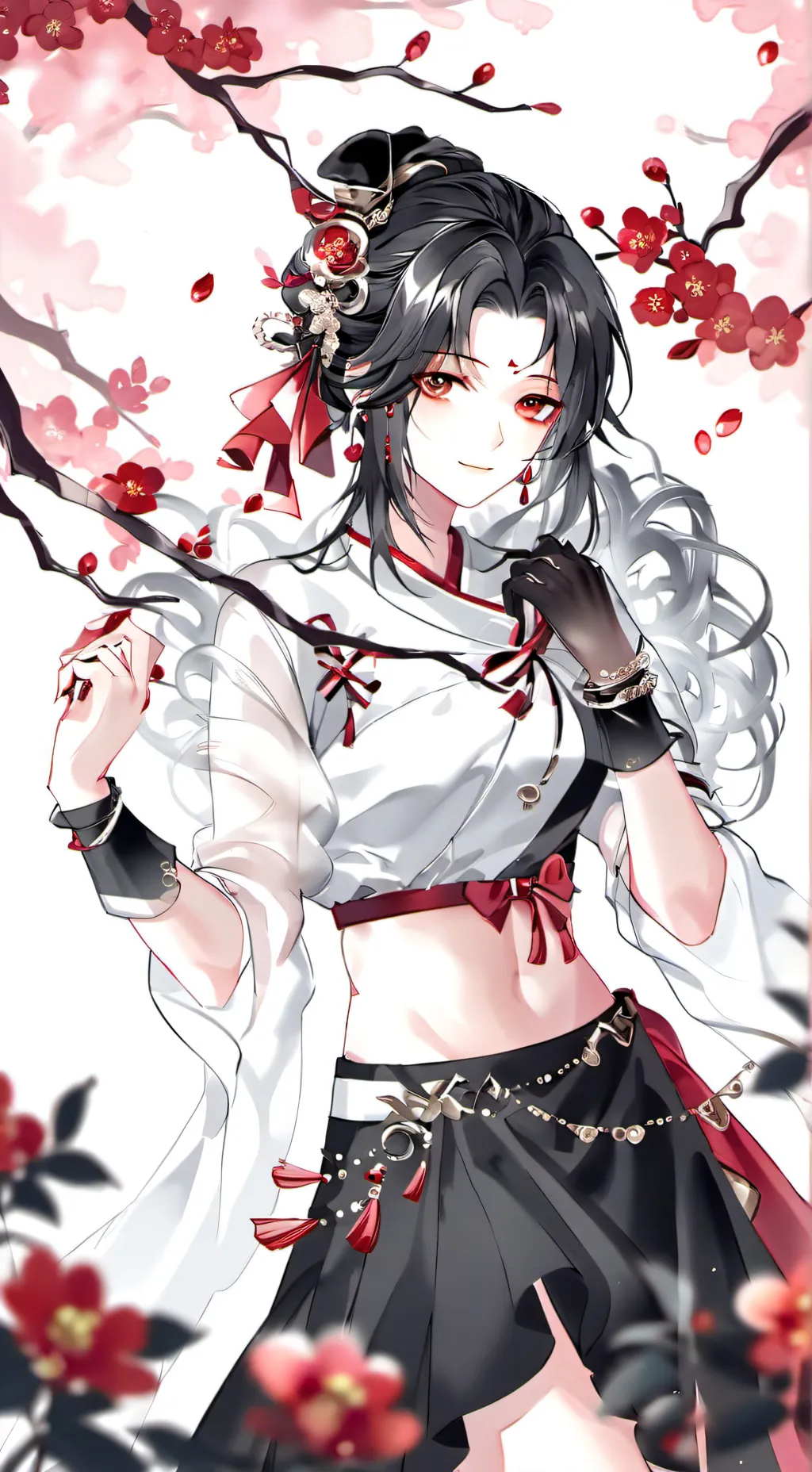 ai character: tu novia background