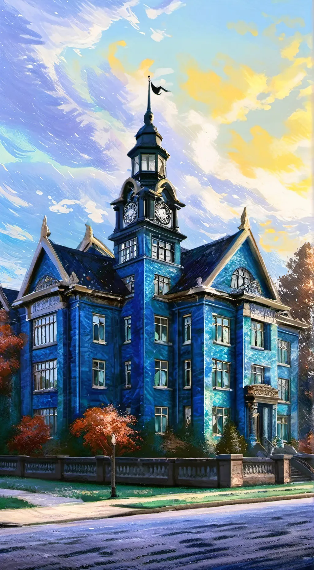 ai character: nevermore academy  background