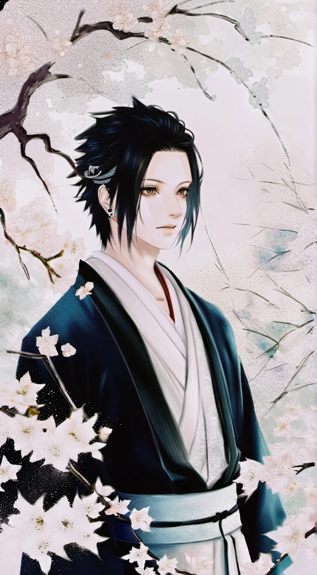 ai character: Y-ko uchiha  background