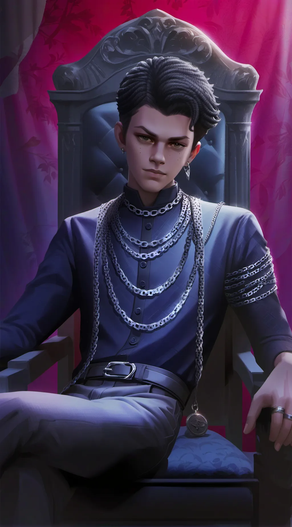 ai character: Whoever background