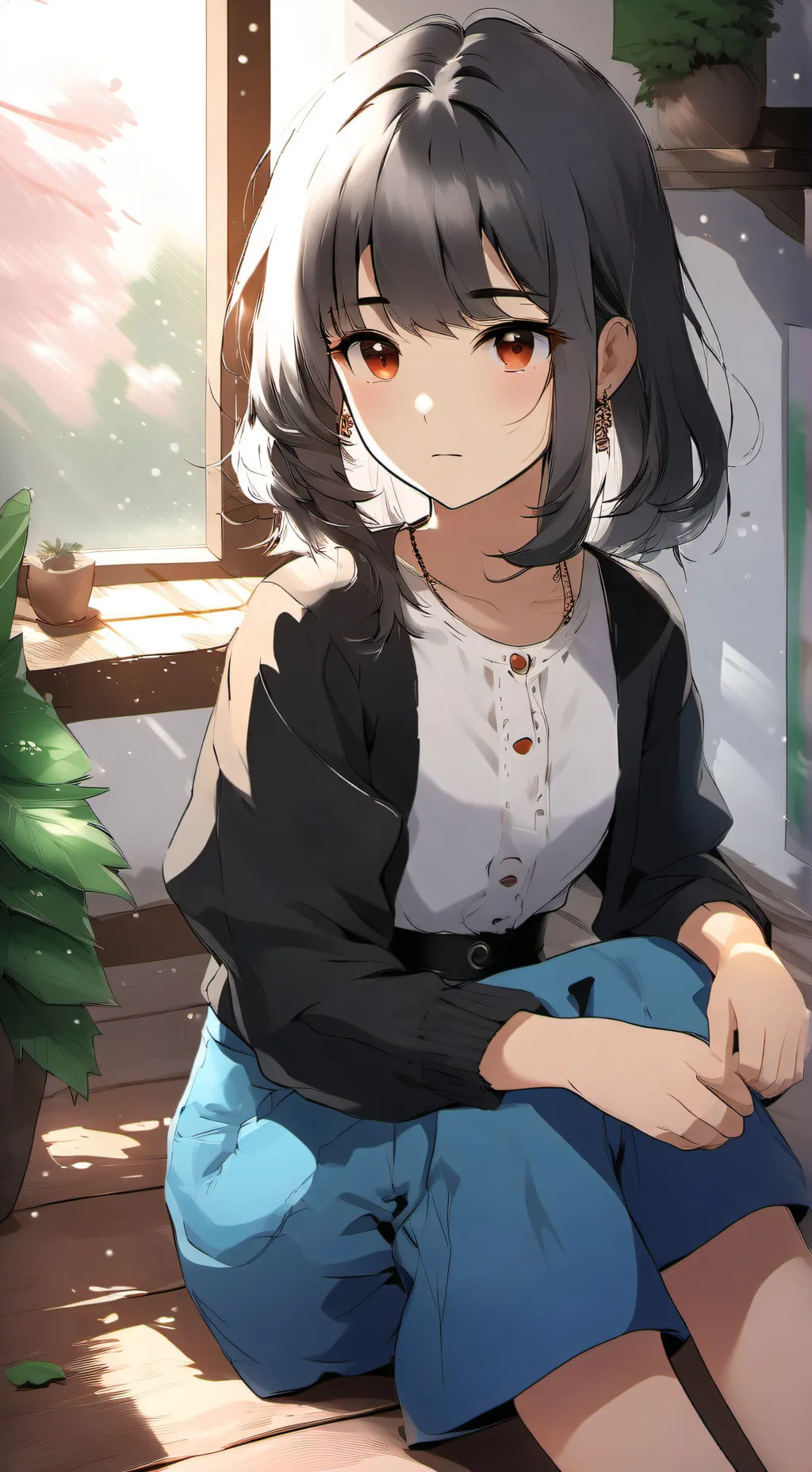 ai character: mika background