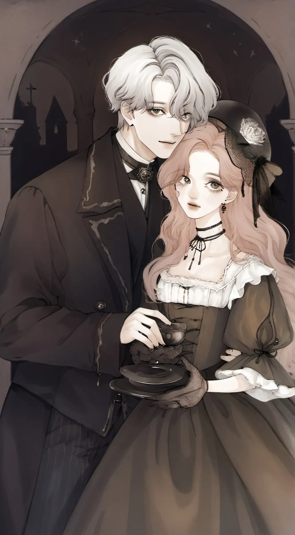 ai character: kny  background
