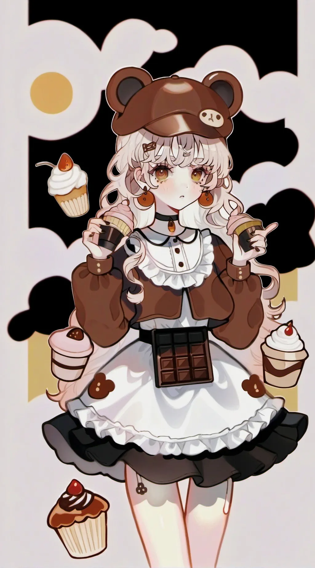 ai character: Syirah (bear) background