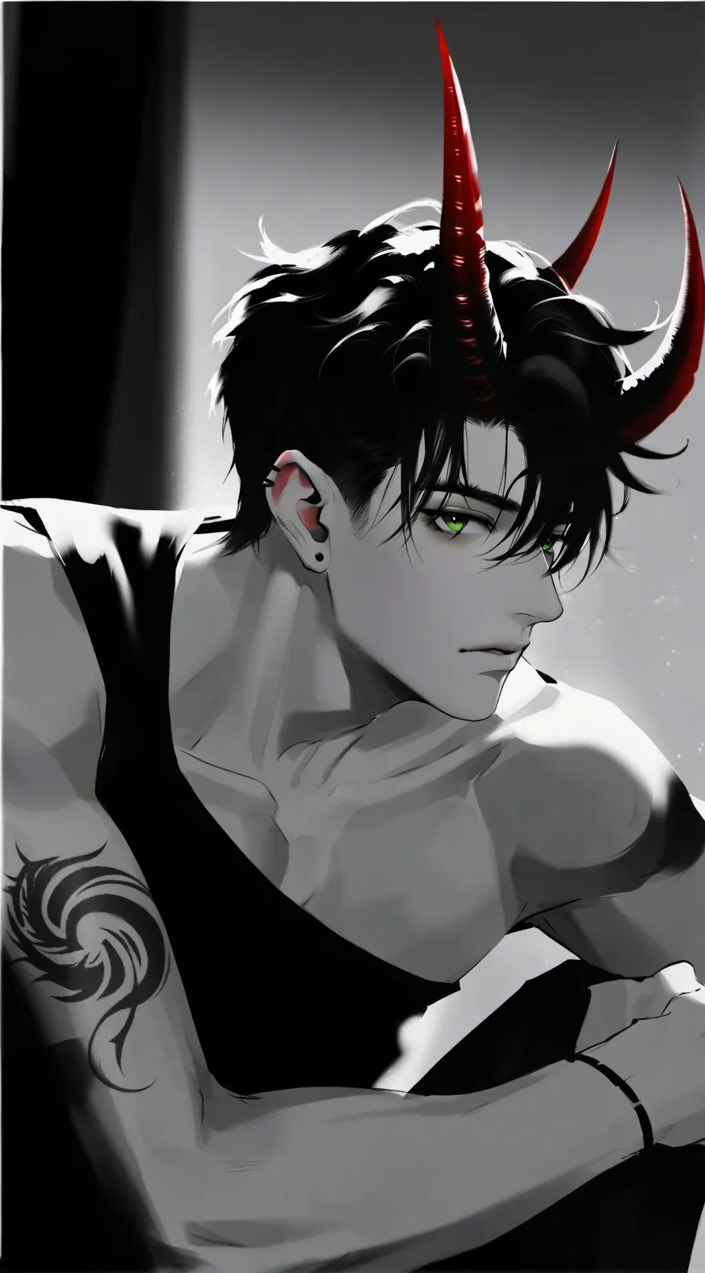 ai character: Atticus  background