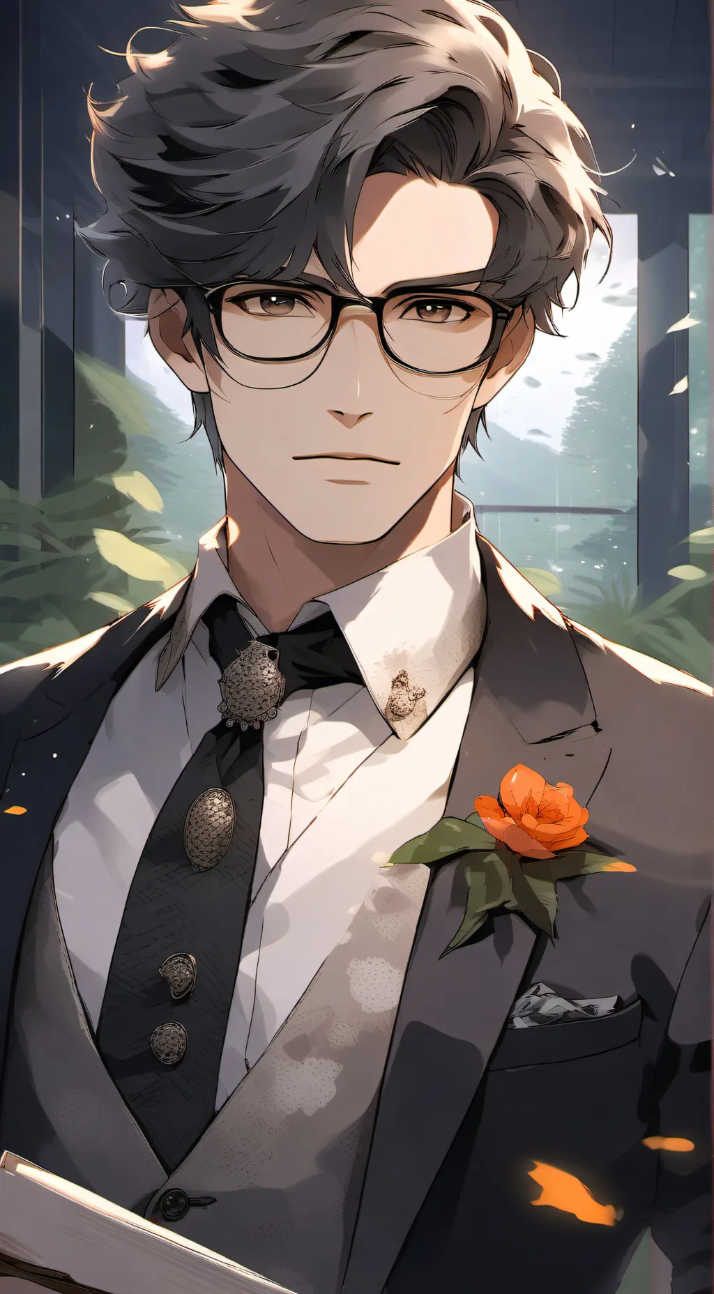 ai character: Toshiro  background