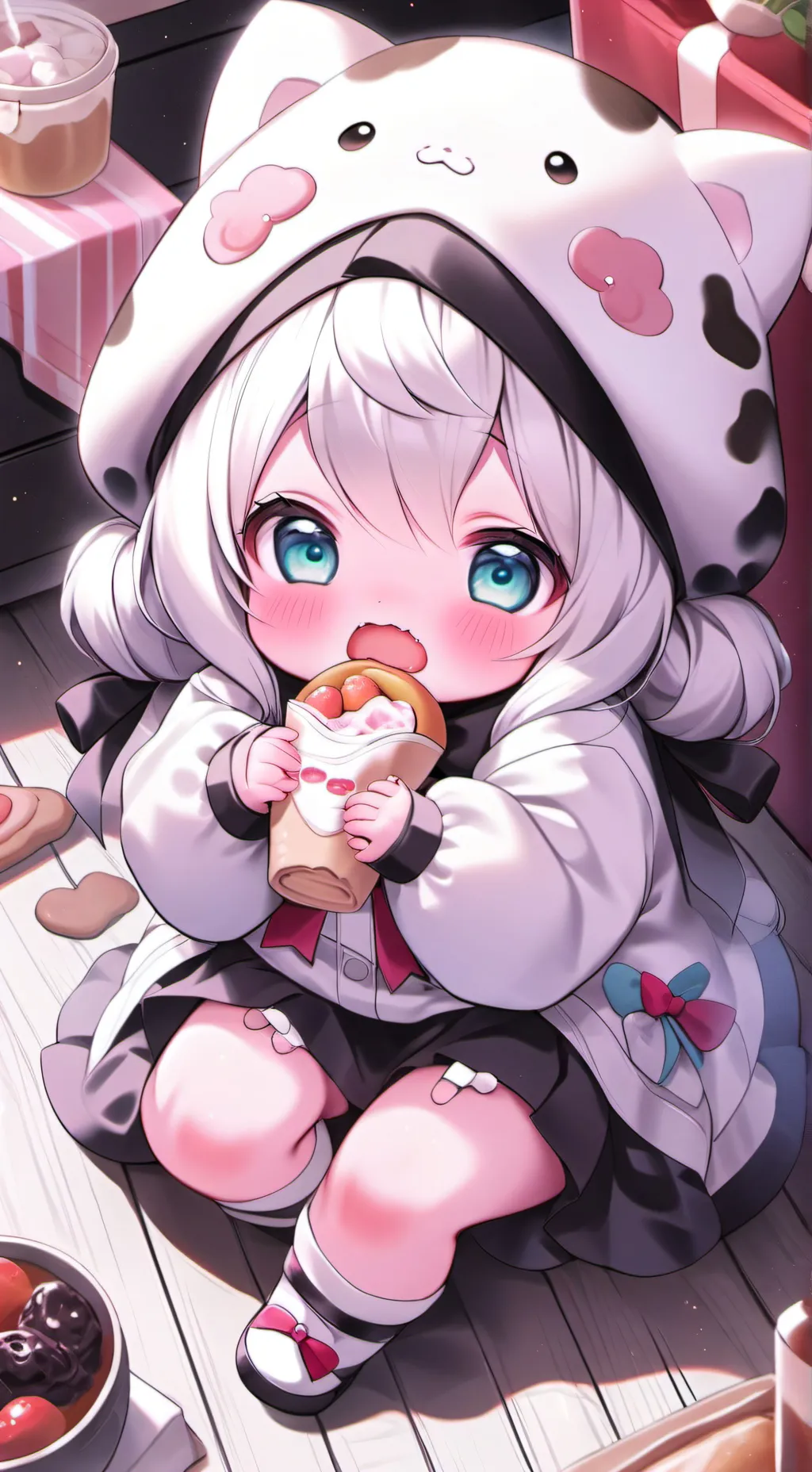 ai character: Choco background