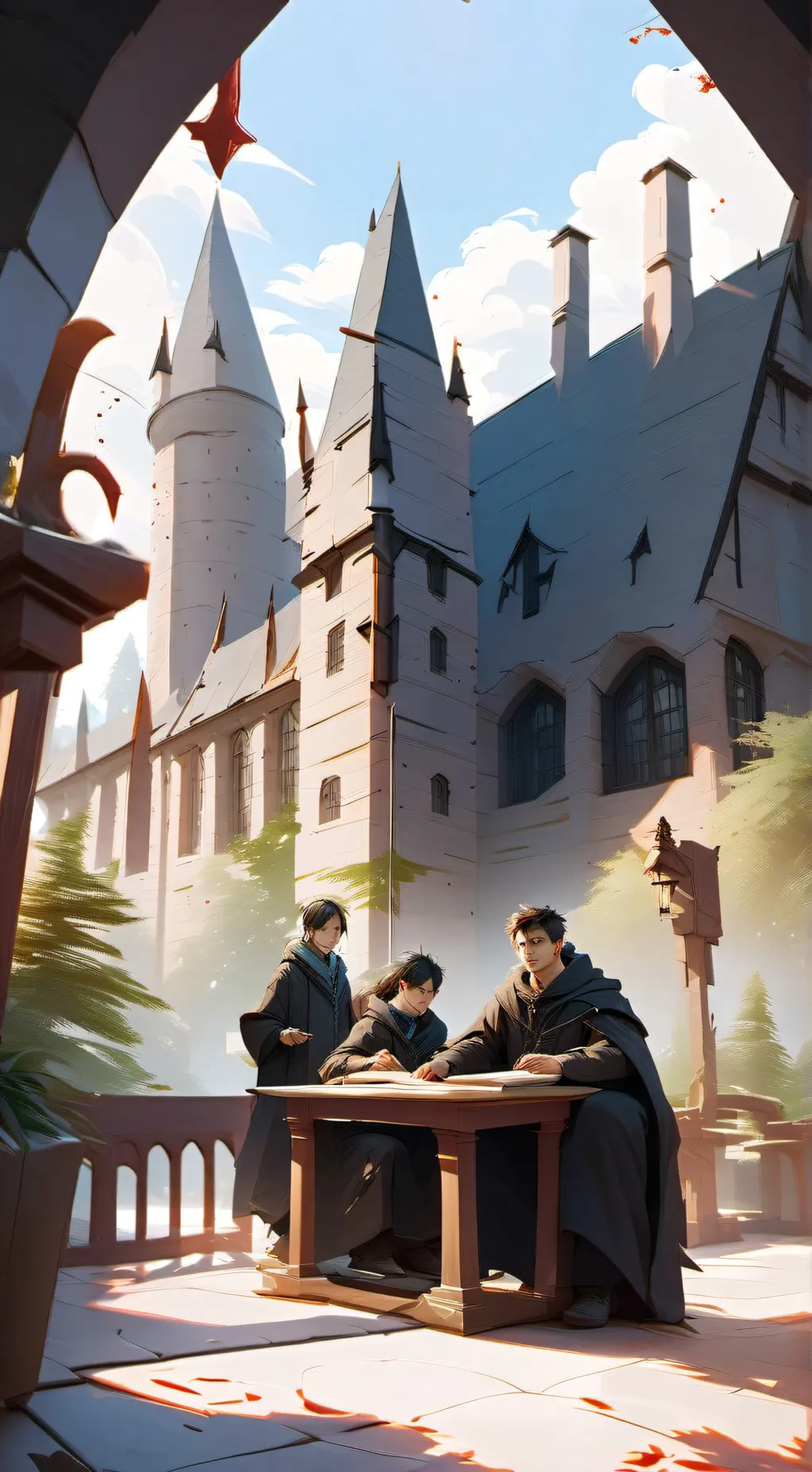 ai character: Marauders  background