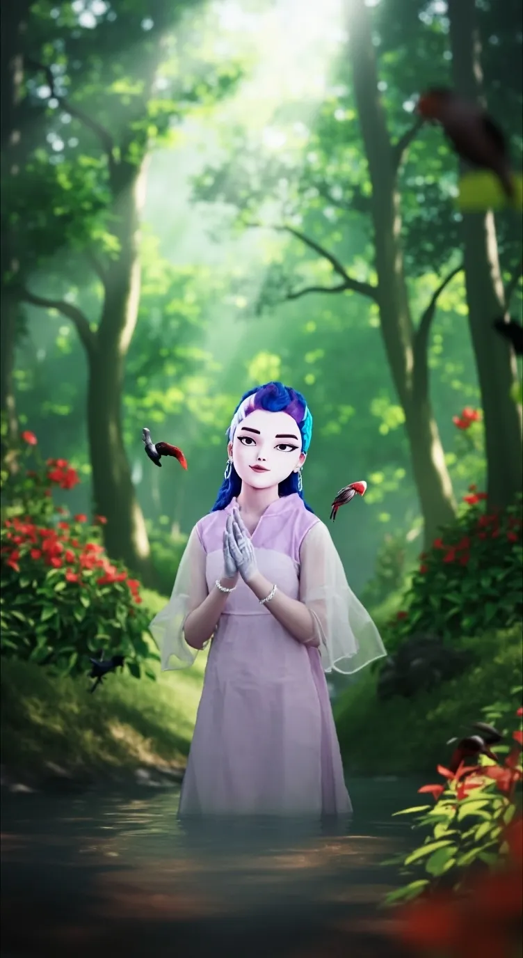 ai character: Nimi background