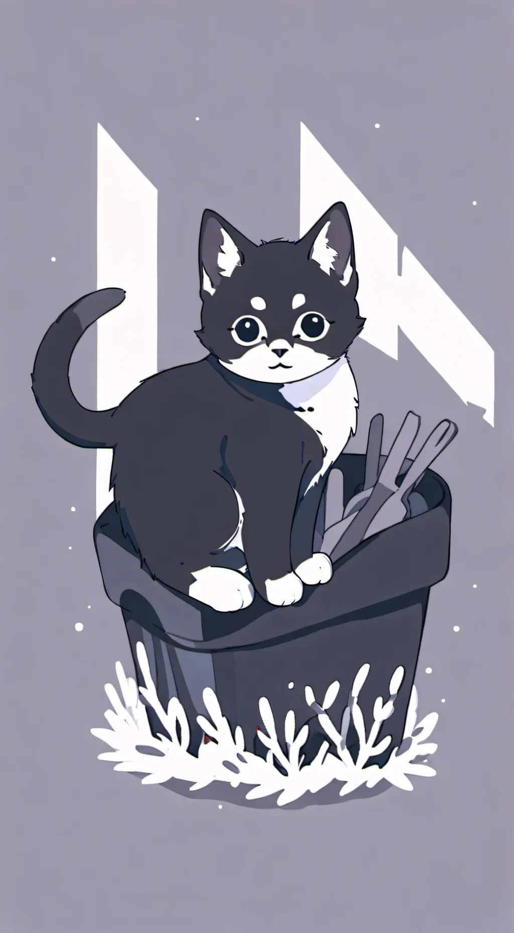 ai character: Talking cat background