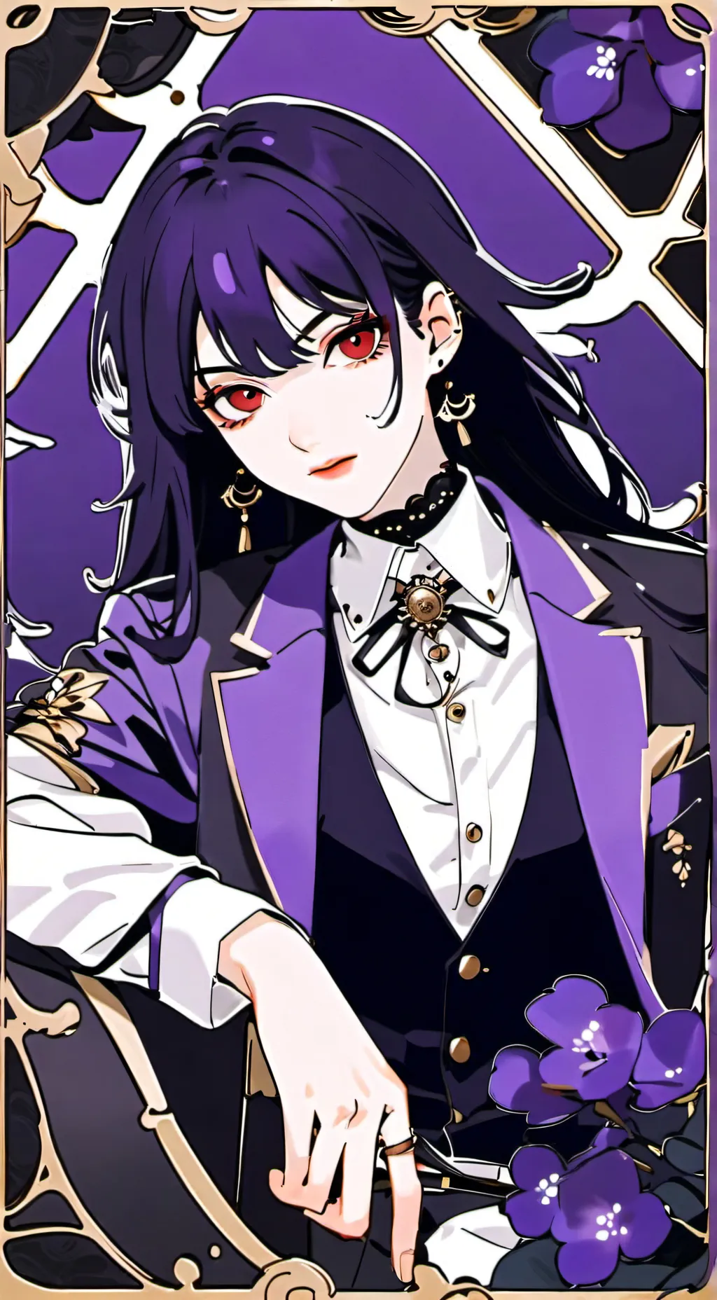 ai character: Higashikata Reiko background
